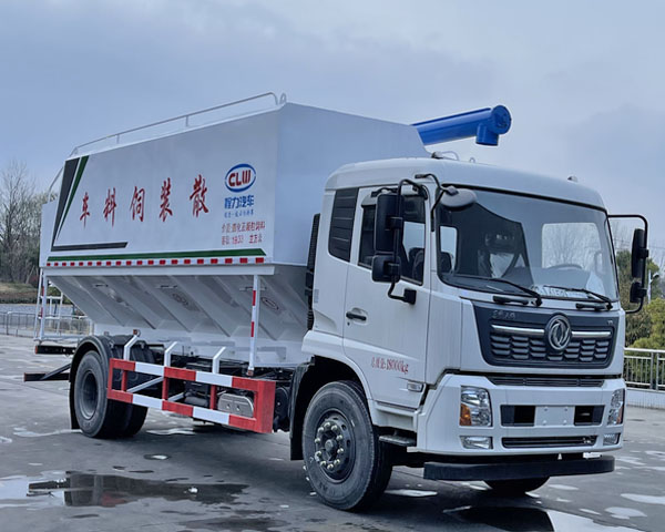 程力牌CL5183ZSL6SS型散裝飼料運輸車